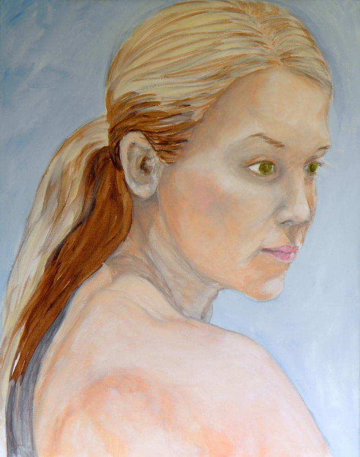 Alisha #1 Painting by Ida Eriksen