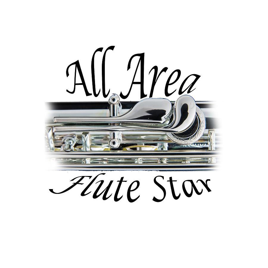 All Area Flute Star  #1 Photograph by M K Miller