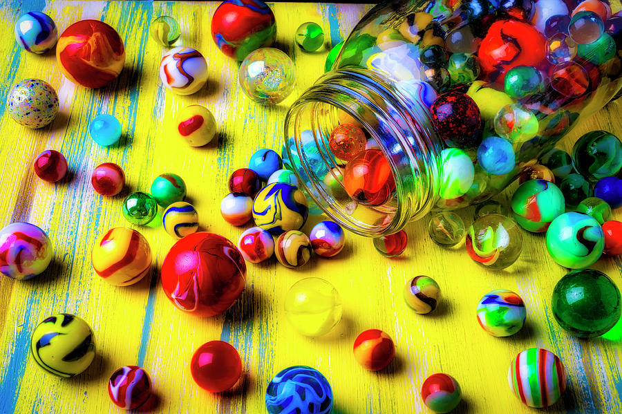 All My Marbles #1 Photograph by Garry Gay