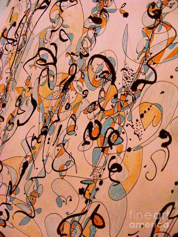 All that Jazz #2 Painting by Nancy Kane Chapman