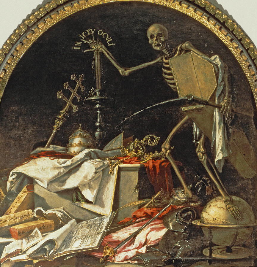 Allegory Of Death In Ictu Oculi Painting by Juan De Valdes Leal Fine