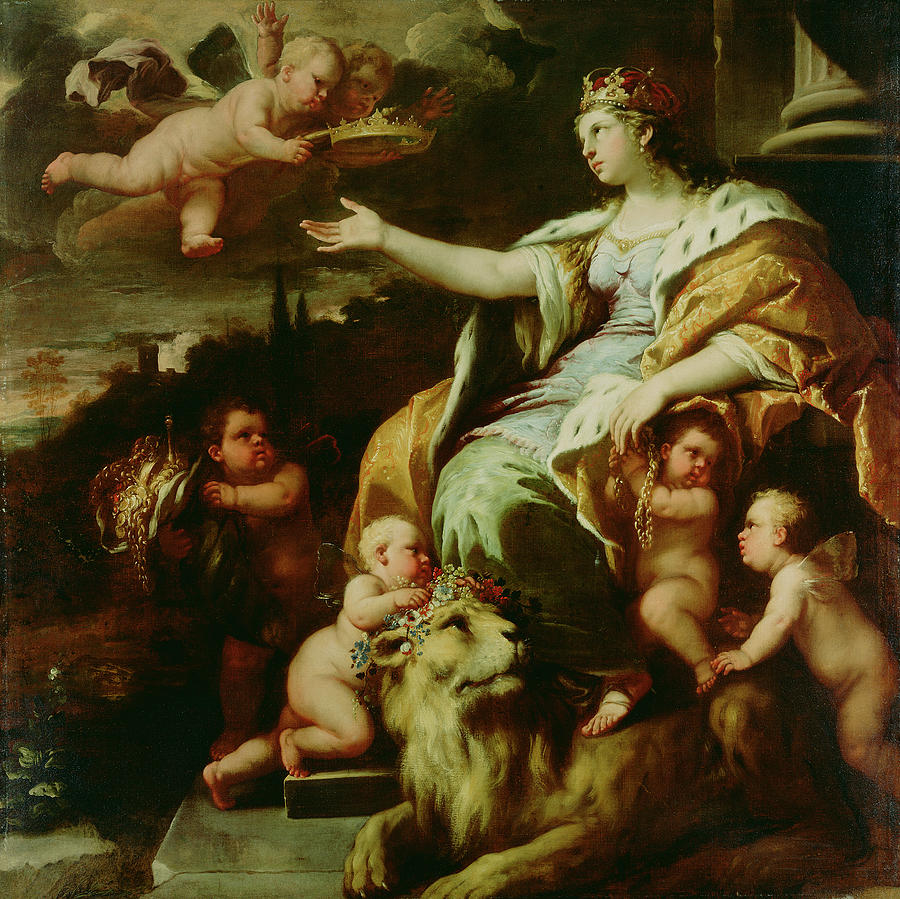 Allegory of Magnanimity #1 Painting by Celestial Images