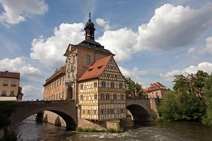 Altes Rathaus in Bamberg #1 Photograph by Aivar Mikko