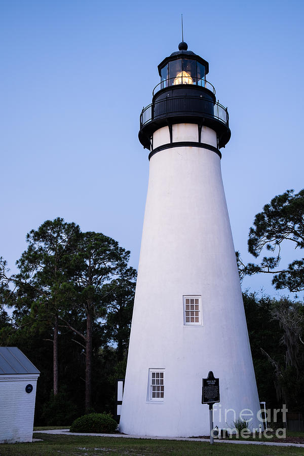 Amelia Island Lighthouse-Fernandina Beach Florida #1 Photograph by Dawna Moore Photography