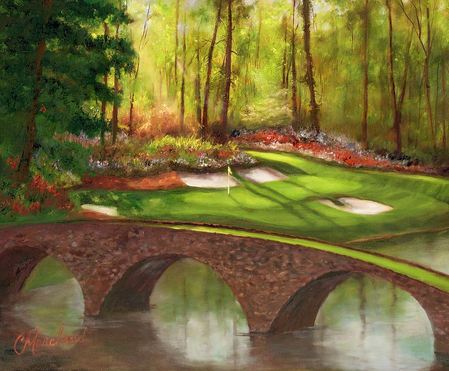 Golf Painting - Amen Corner #1 by Catherine Marchand