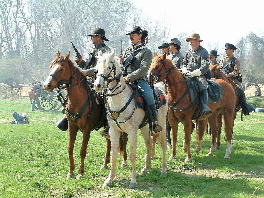 American Civil War Reenactment Photograph by Sharon Duggan - Fine Art ...