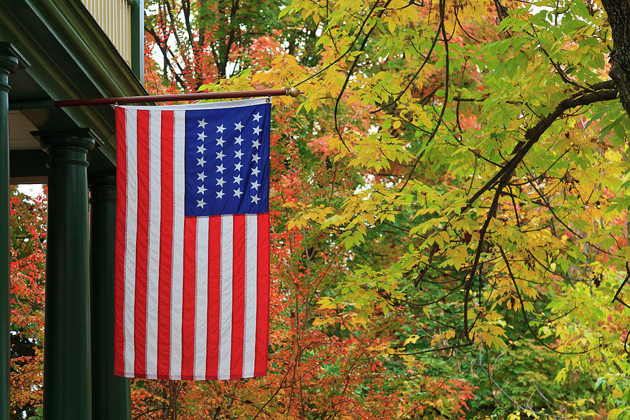 American Flag #1 Photograph by Jill Lang