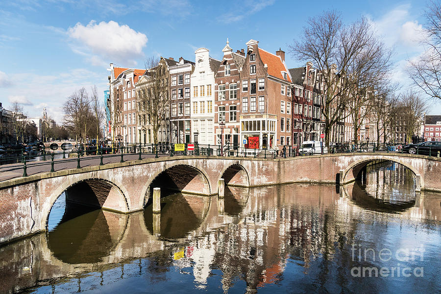 Amsterdam canals #1 Photograph by Didier Marti