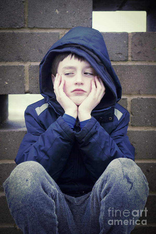 An upset child #1 Photograph by Tom Gowanlock