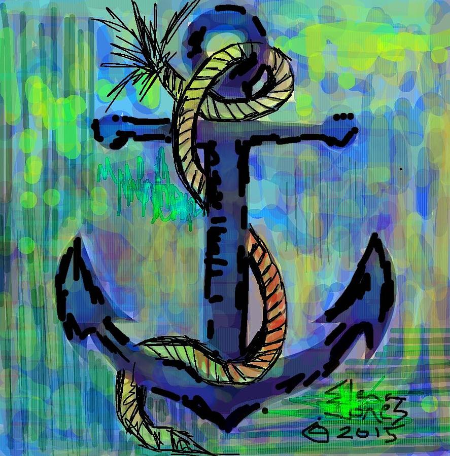 Anchored in Key West Digital Art by Elena Jones | Fine Art America