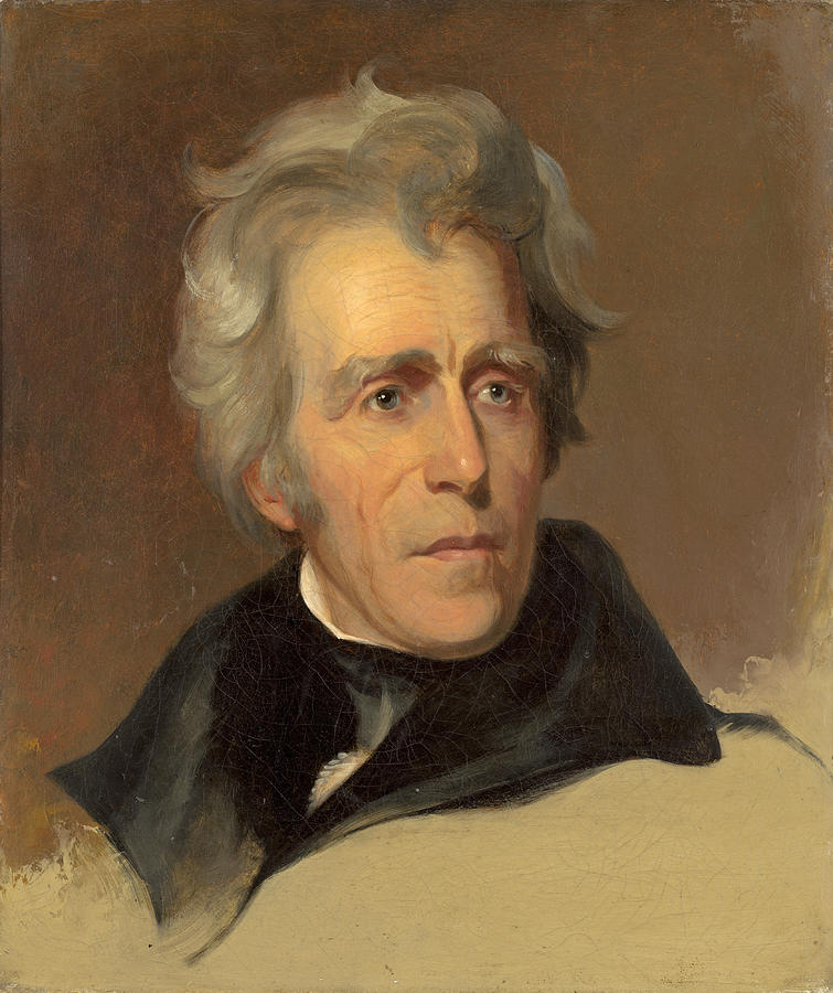 Andrew Jackson  #1 Painting by Thomas Sully