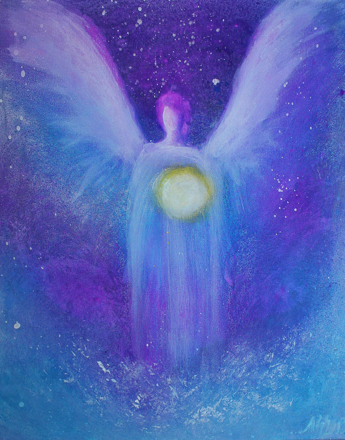 Angel Painting - Angel Light #1 by Alma Yamazaki