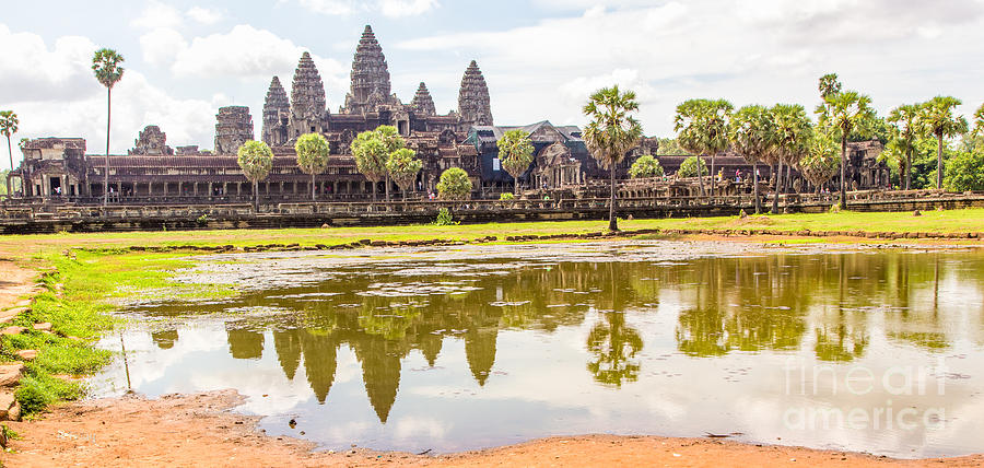 Angkor Wat Temple Siem Reap 18 #1 Photograph by Rene Triay FineArt Photos