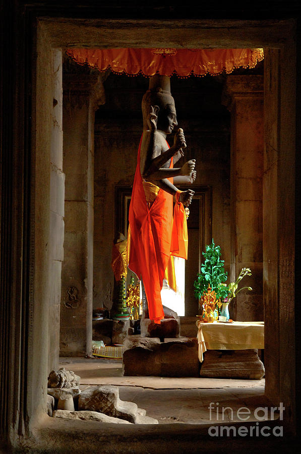 Angkor Wat Cambodia Photograph by Bob Christopher