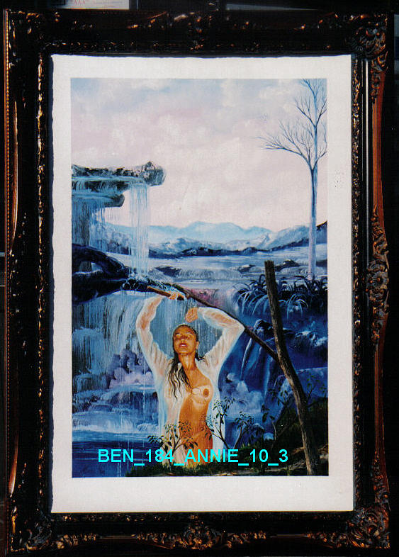 Nude Painting - Annie 10-3 by Benito Alonso Nude Painting - Annie 10-3 by Benito Alonso