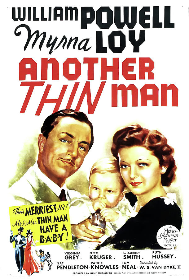 Another Thin Man 1939 #1 Mixed Media by Mountain Dreams