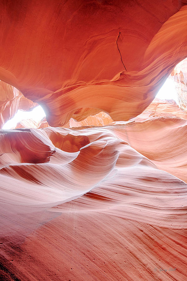 Antelope Canyon #1 Photograph by Gerry Sibell