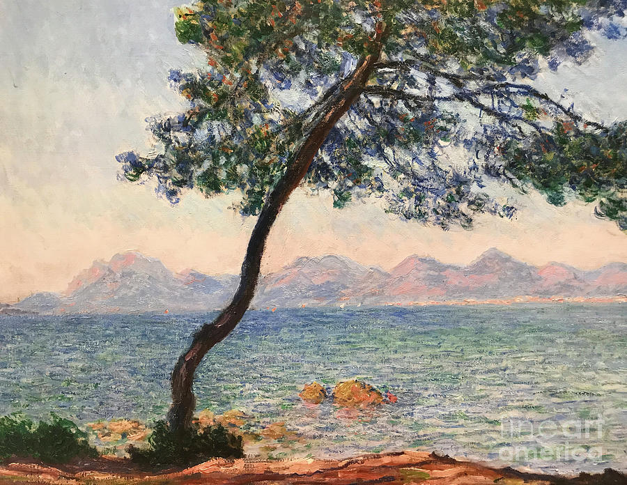 Antibes By Claude Monet Painting