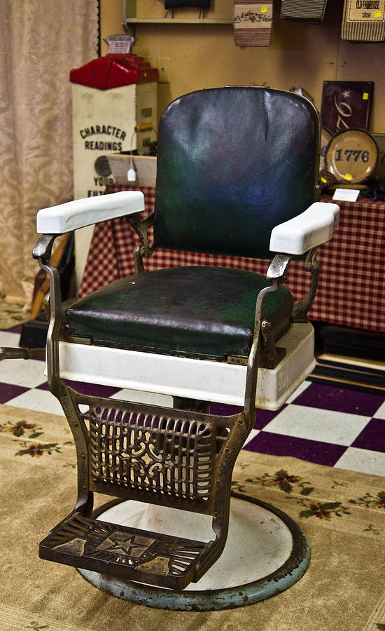 Antique Barber Chair 2 Photograph