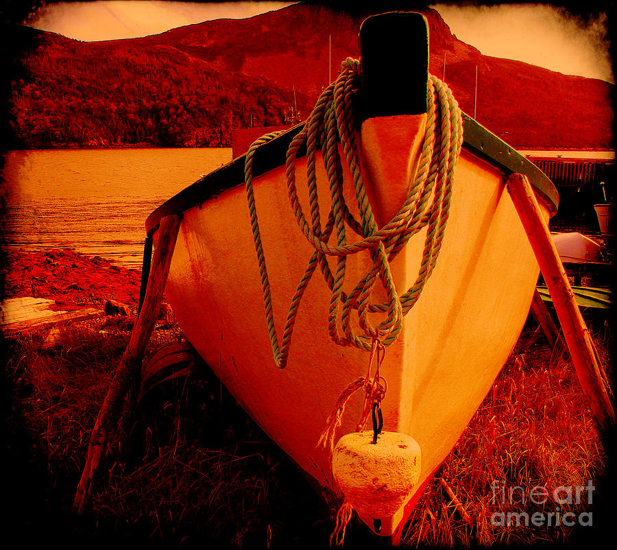 Antique Bow and Rope #1 Digital Art by Barbara A Griffin