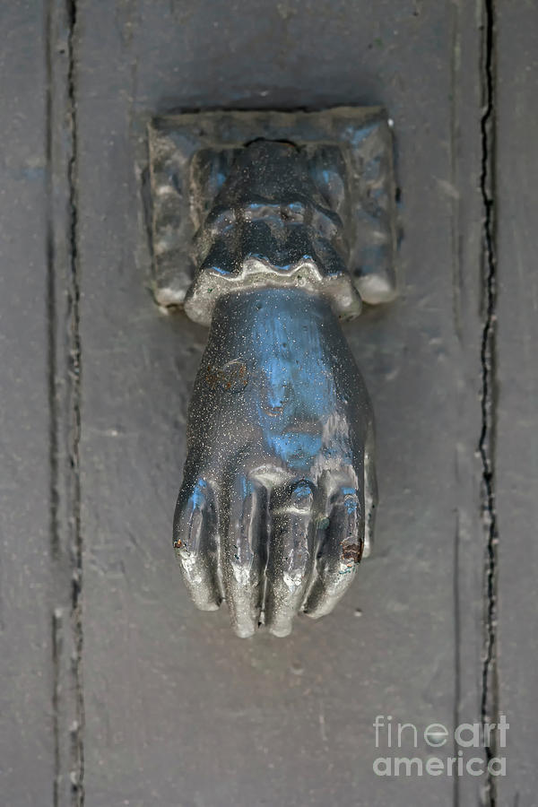 Antique door knocker 2 Photograph by Elena Elisseeva