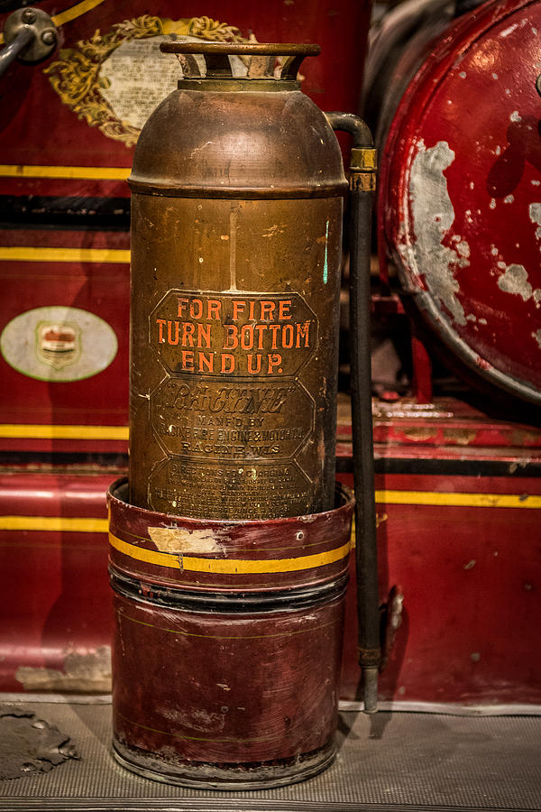 Antique Fire extinguisher #1 Photograph by Paul Freidlund