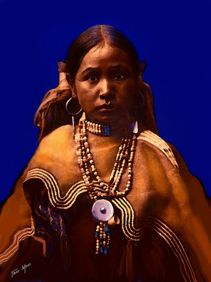 Apache Photograph - Apache Maiden #1 by Tray Mead
