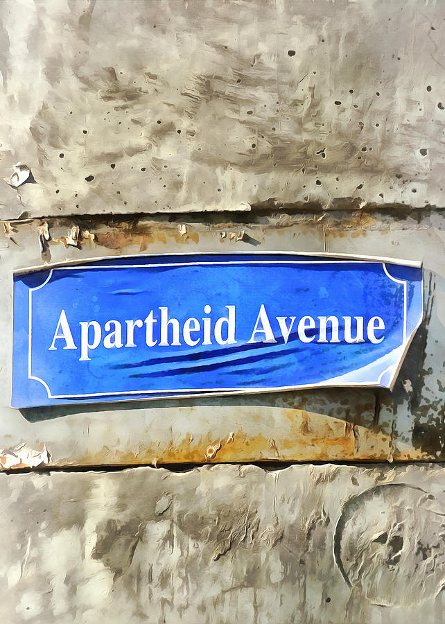 Apartheid Avenue #1 Photograph by Munir Alawi