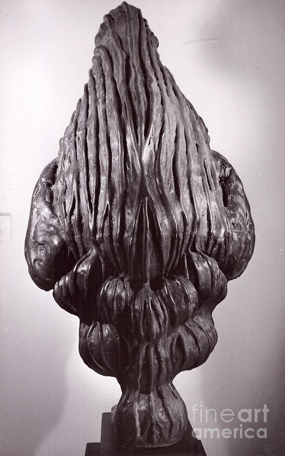 Ape Mother #1 Sculpture by Robert F Battles