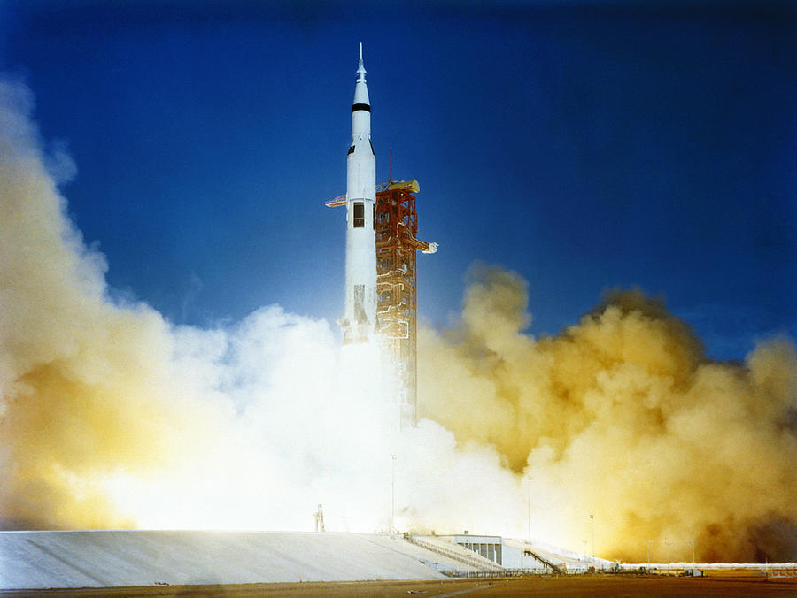 Apollo 8 Launch, 1968 #1 Photograph by Granger