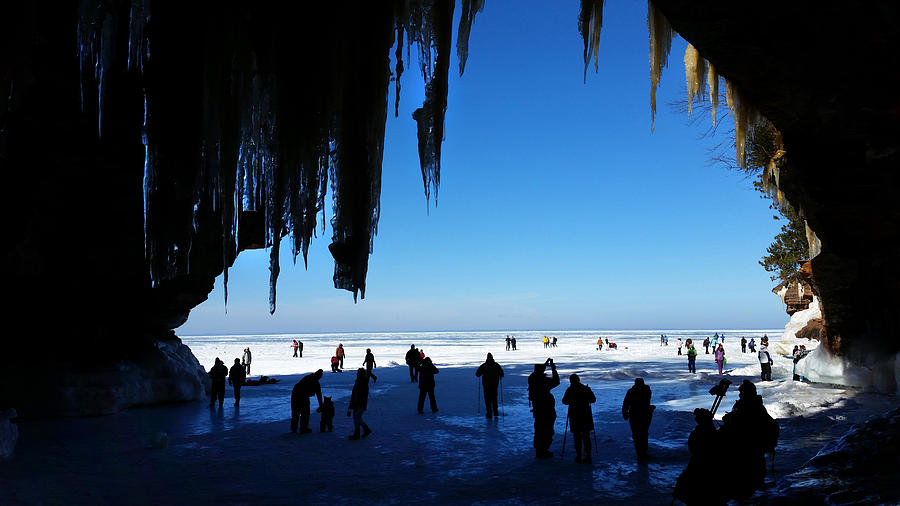 Apostle Island Ice Caves 5 #2 Photograph by Brook Burling