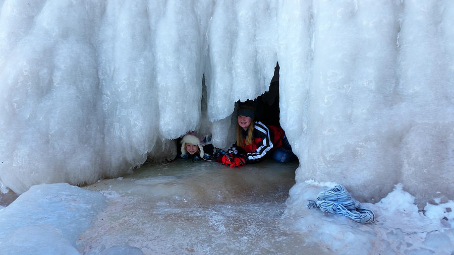 Apostle Island Ice Caves 7 Photograph by Brook Burling