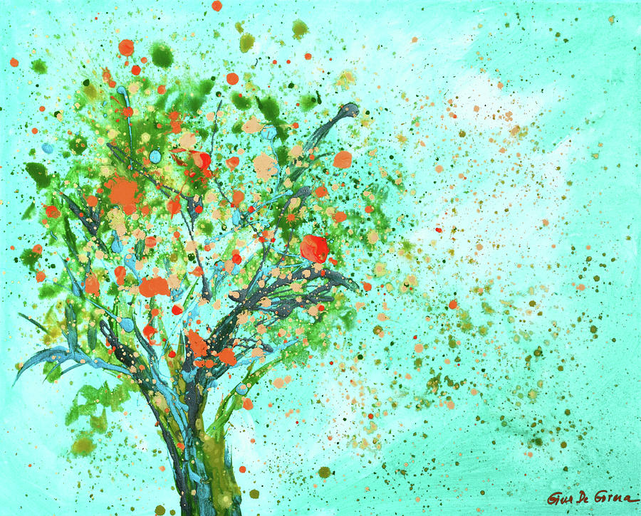 Apple Tree #1 Painting by Gina De Gorna