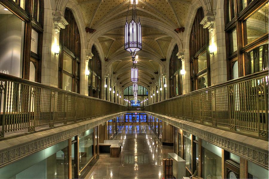 Architecture Photograph - Arcade Building St Louis Missouri architecture gothic #1 by Jane Linders