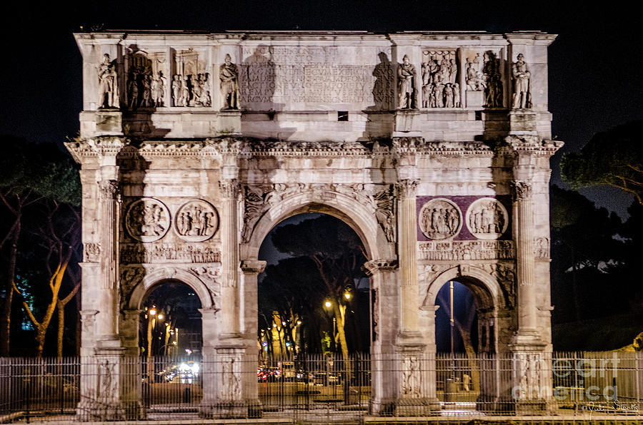 Arch Of Constantine Near The Colosseum #1 Photograph