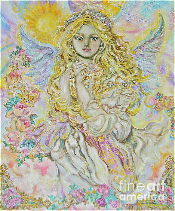 Archangel Raphael. Painting by Yumi Sugai - Pixels