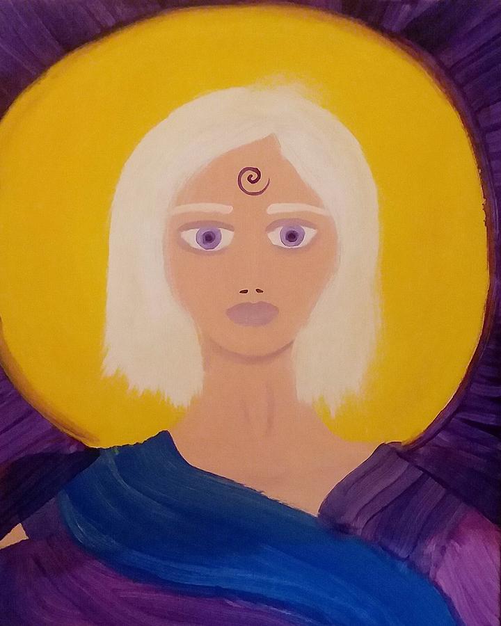 Archangel  #1 Painting by Vale Anoai