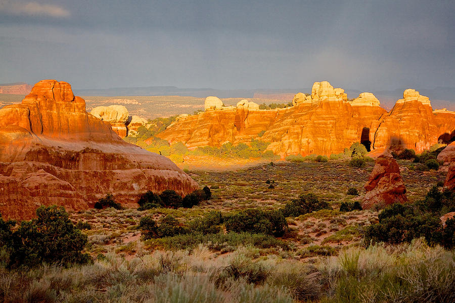Arches National Park Photograph - Arches National Park, Utah #1 by John Daly