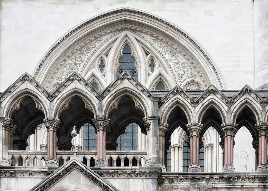 London Photograph - Arches over the Court #1 by Shirley Mitchell