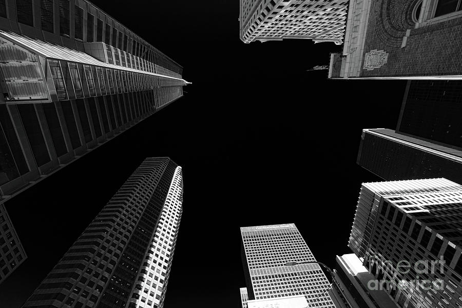 Architecture Black White  #1 Photograph by Chuck Kuhn
