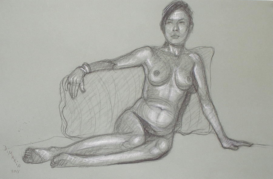 Arielle 2 #1 Drawing by Donelli  DiMaria