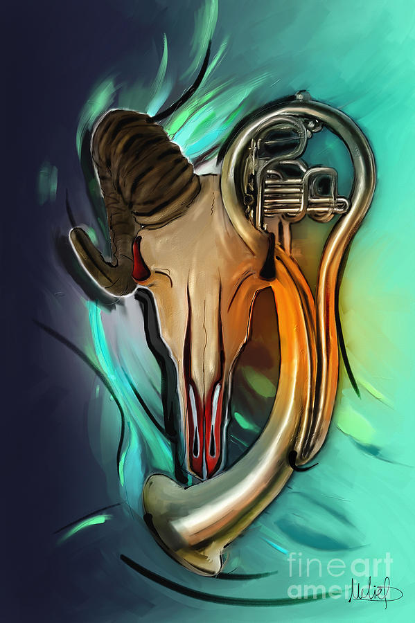 Aries Painting - Aries by Melanie D Aries Painting - Aries by Melanie D
