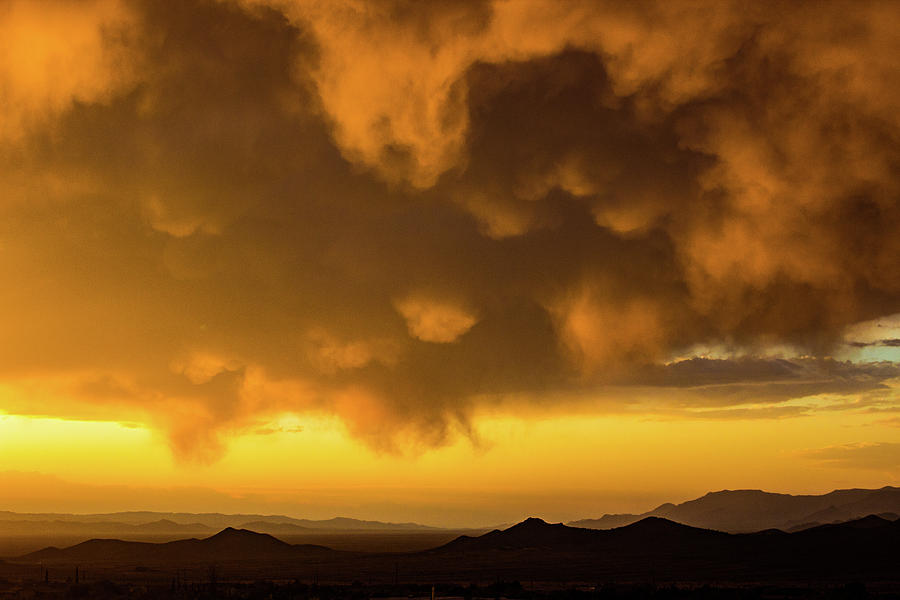 Sunset Photograph - Arizona Sunset #2 by Valerie Loop