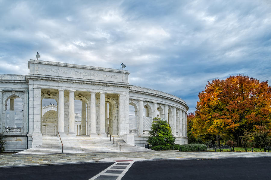 Washington D.c. Photograph - Arlington Memorial Amphitheater #1 by Susan Candelario