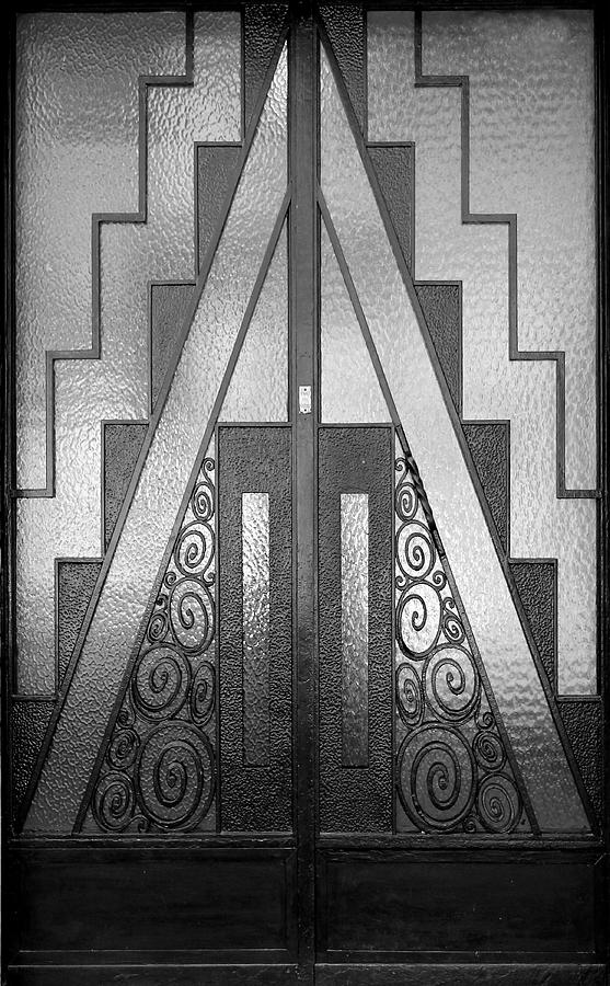 Art Deco Door #1 Photograph by Andrew Fare