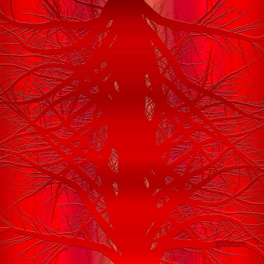 Arteries #1 Digital Art by Diane Parnell Arteries #1 Digital Art by Diane Parnell