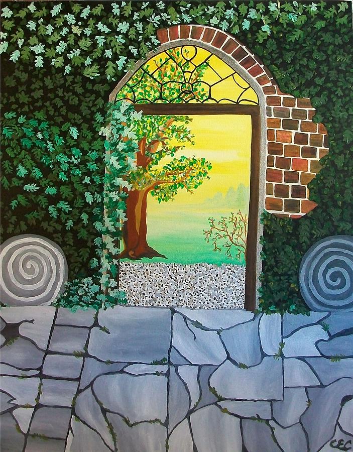 Arthurs Gate #1 Painting by Carolyn Cable