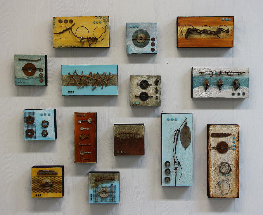 Artifacts phase 2 Mixed Media by Lauren Petit