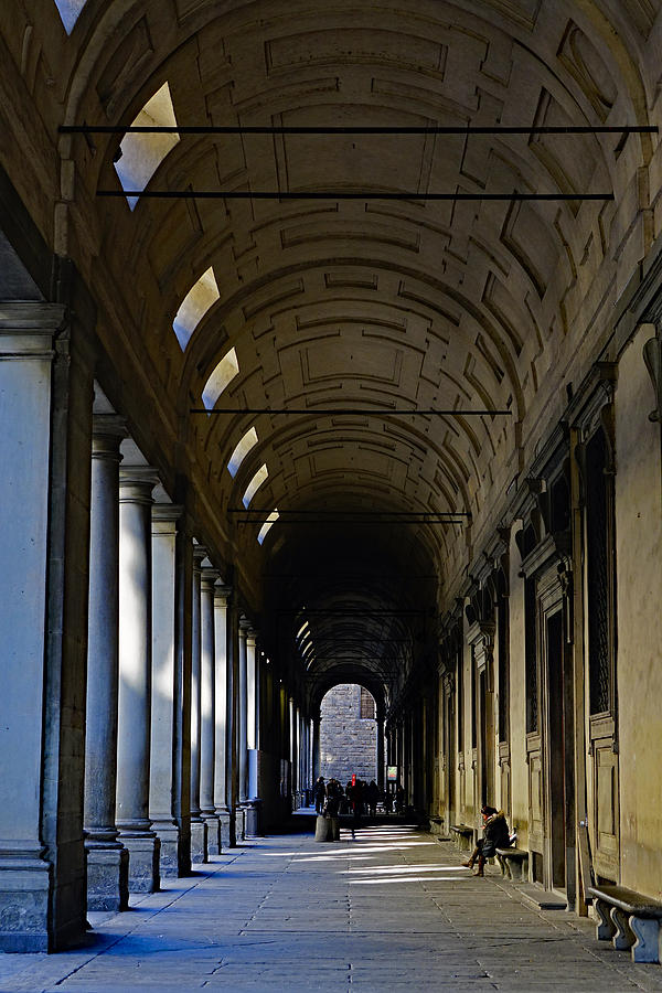 Artistic Architecture In Florence Italy #1 Photograph by Rick Rosenshein