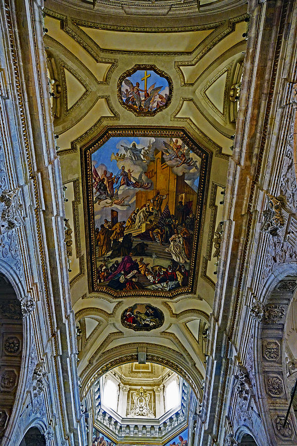 Artwork Within The Cagliari Cathedral In Cagliari Sardinia #1 Photograph by Rick Rosenshein